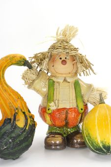Scarecrow Halloween Royalty Free Stock Images