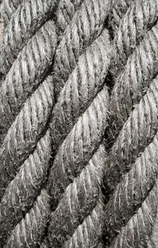 Boat Rope Closeup Stock Images Boat Rope Closeup Stock Images