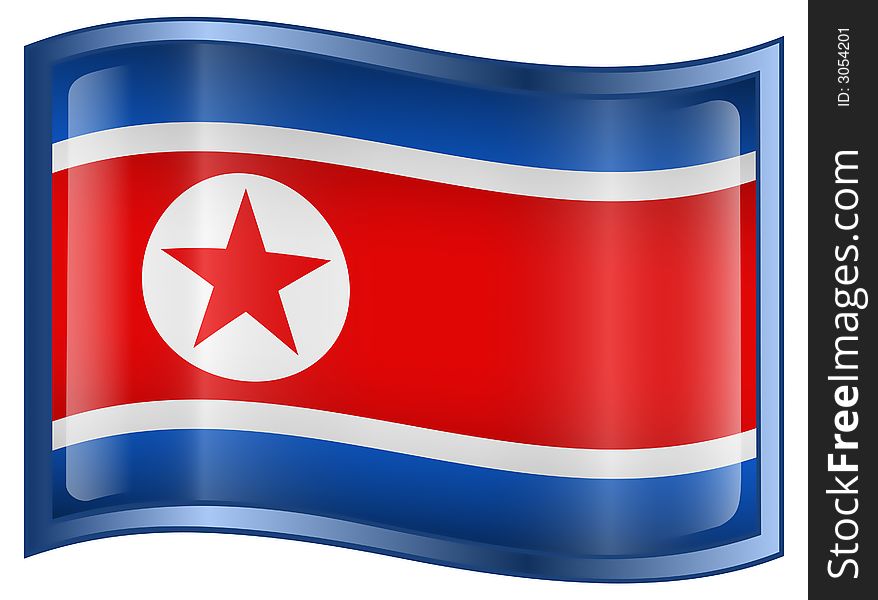 Northern Korea Flag Icon