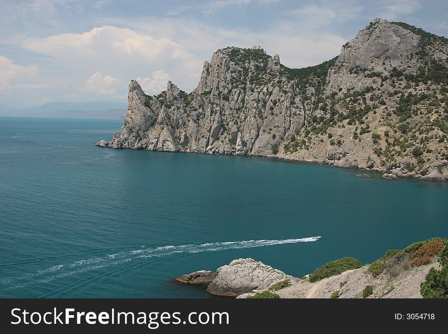 Tzar Bay near Sudak, Crimea