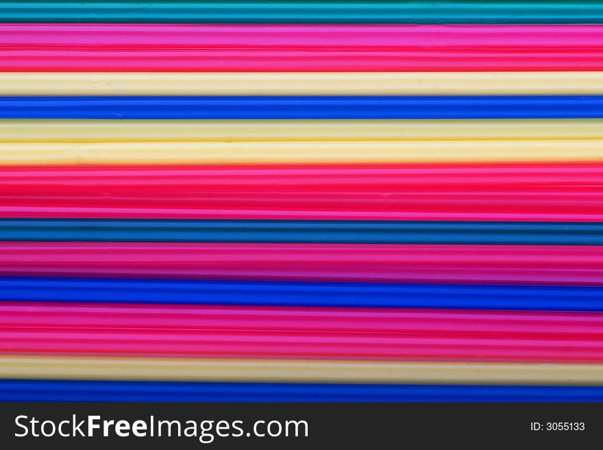 Plastic Straws Background