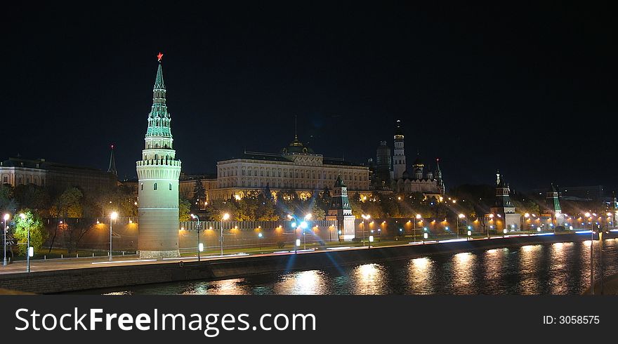 Kremlin From Kamenniy Bridge