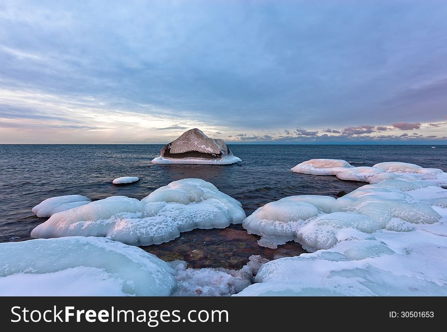 Coast of the Baltic Sea. Coast of the Baltic Sea.