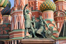 Monument To Minin And Pozharsky Stock Photos Monument To Minin And Pozharsky Stock Photos