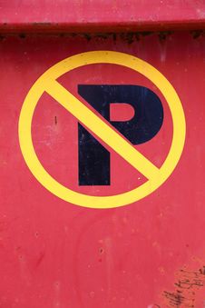 No Parking Royalty Free Stock Images