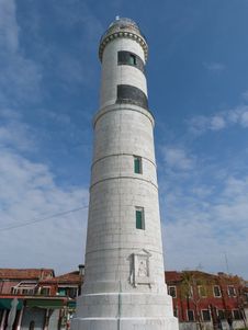 Venice - The Lighthouse On The Murano Island Royalty Free Stock Photos Venice - The Lighthouse On The Murano Island Royalty Free Stock Photos
