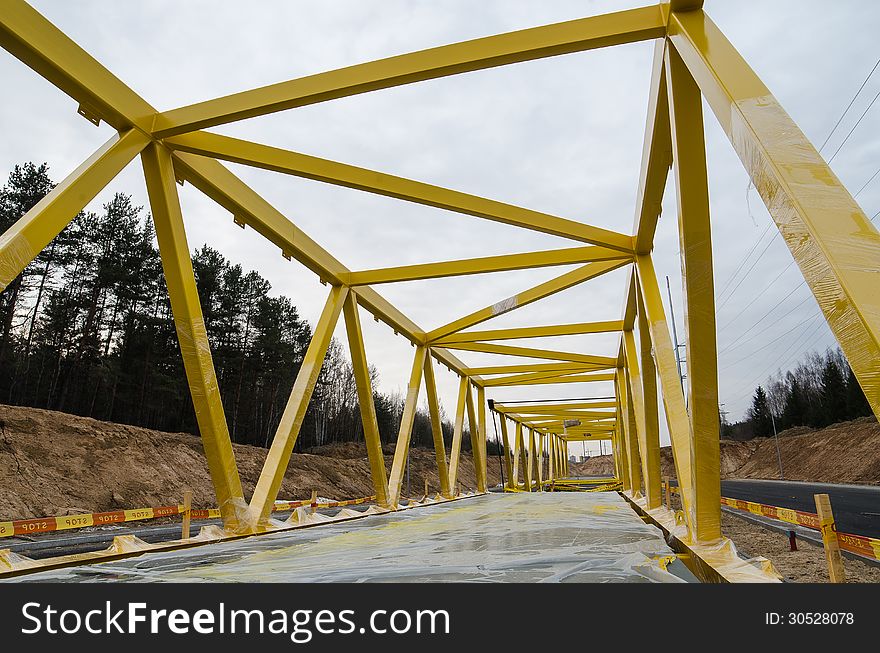 Construction of West Roundabout Way in Vilnius