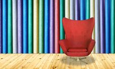 Red Chair Royalty Free Stock Image Red Chair Royalty Free Stock Image