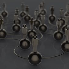 3d Stainless Human Social Network And Leadership As Concept Royalty Free Stock Images 3d Stainless Human Social Network And Leadership As Concept Royalty Free Stock Images