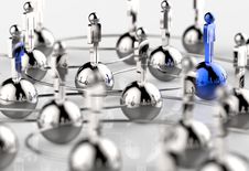 3d Stainless Human Social Network And Leadership As Concept Stock Image 3d Stainless Human Social Network And Leadership As Concept Stock Image