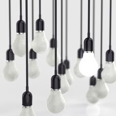 Creative Idea And Leadership Concept Light Bulb Royalty Free Stock Image Creative Idea And Leadership Concept Light Bulb Royalty Free Stock Image