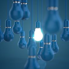 Creative Idea And Leadership Concept Light Bulb 3d Design Royalty Free Stock Image Creative Idea And Leadership Concept Light Bulb 3d Design Royalty Free Stock Image