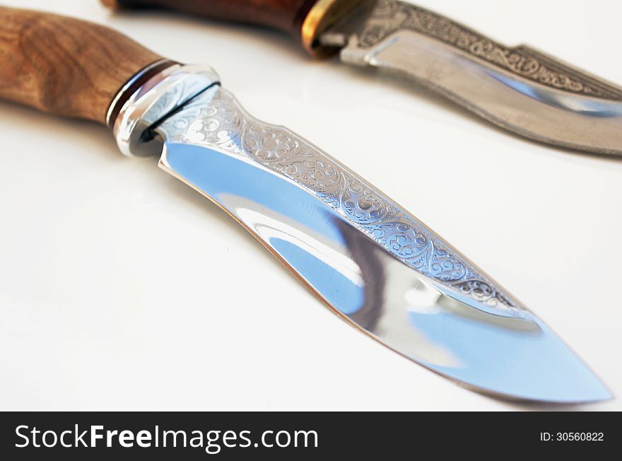 Hunting knives as a symbol of masculinity