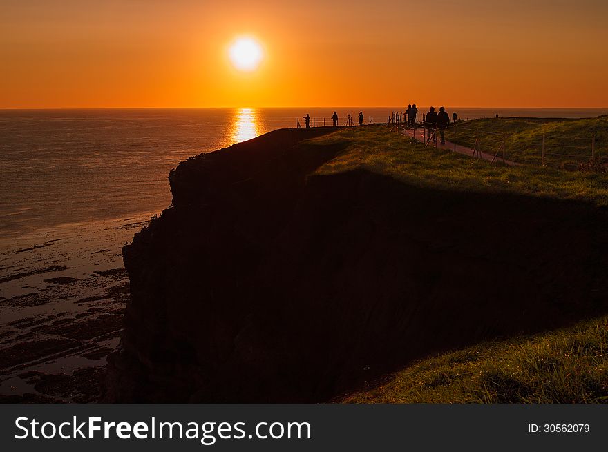 Helgoland - German paradise island in the North sea. Helgoland - German paradise island in the North sea