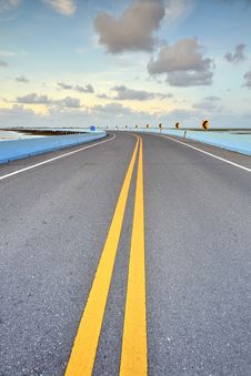 Asphalt Road Royalty Free Stock Photo Asphalt Road Royalty Free Stock Photo