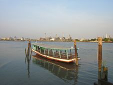 Small Ferry Boat Royalty Free Stock Image Small Ferry Boat Royalty Free Stock Image