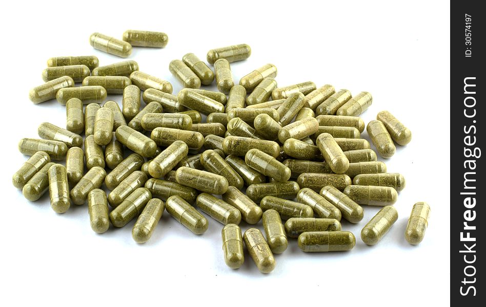 Vegetable capsules in isolate good health