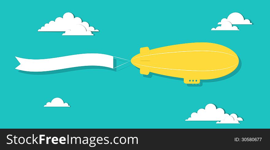 The Airship With Tape