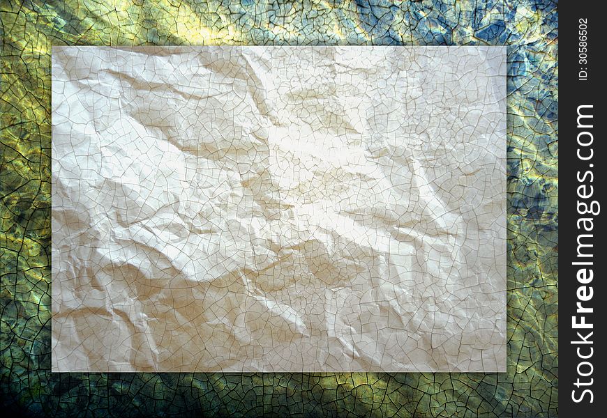 Old Paper Sheet. Abstract Background