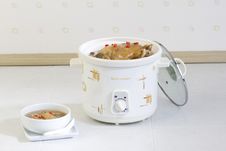 Electric Pot For Casserole Food In The Kitchen Stock Image Electric Pot For Casserole Food In The Kitchen Stock Image