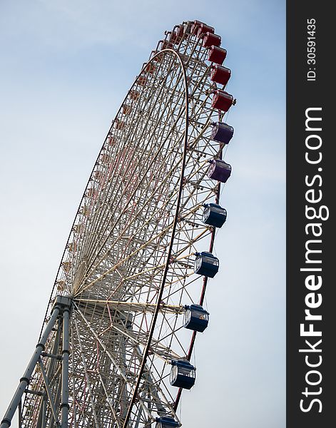 Tempozan ferris wheel in japan