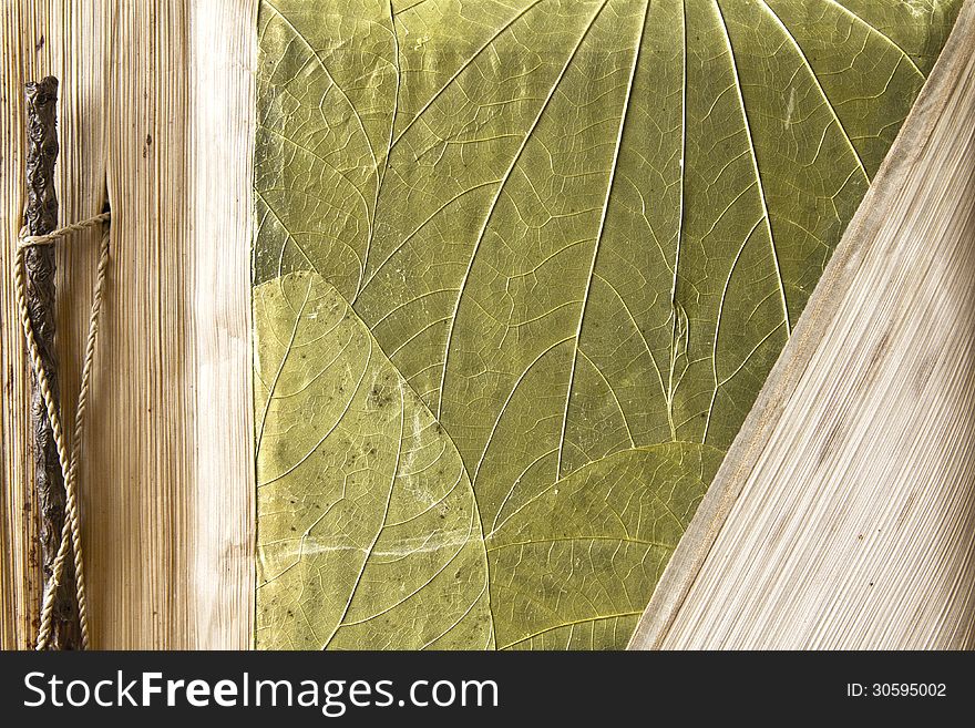 Hand-made natural texture background