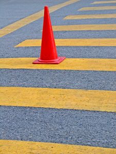 Traffic Cone Royalty Free Stock Images Traffic Cone Royalty Free Stock Images