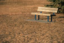 Autumn Bench Royalty Free Stock Photo Autumn Bench Royalty Free Stock Photo