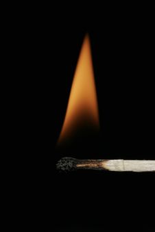 Matchstick Flame Stock Image Matchstick Flame Stock Image