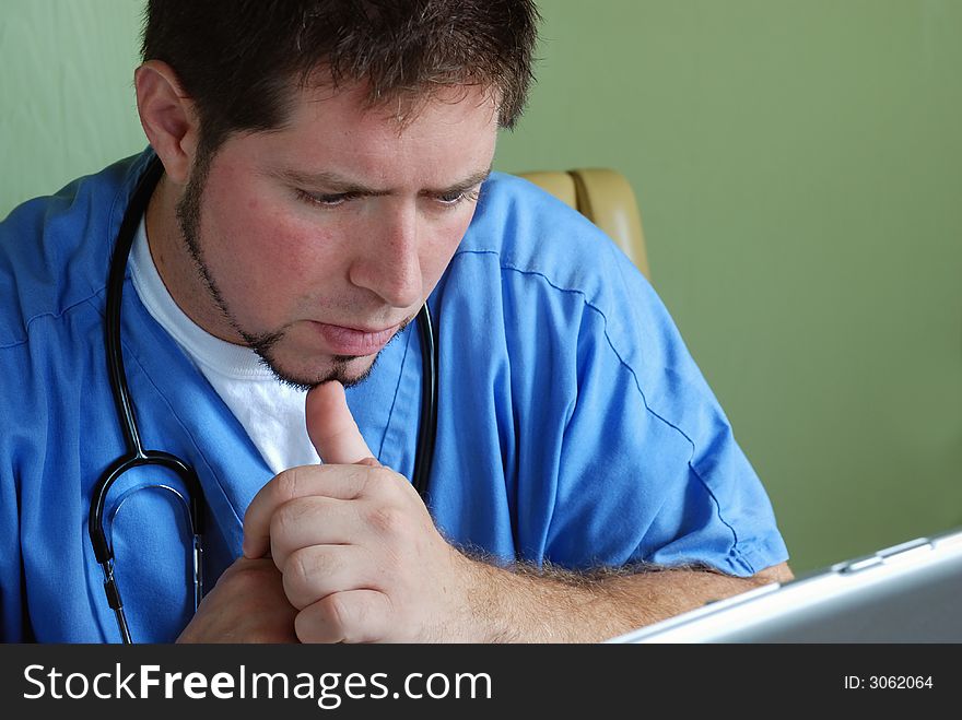 Doctor with stethoscope 1