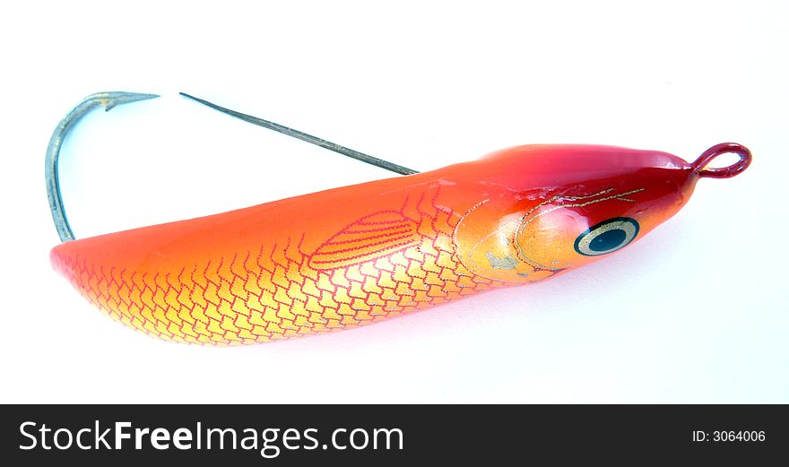 Red Yellow Fishing river lure with hook anti