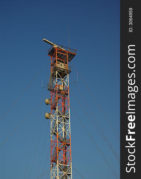 Radar and  a communication tower