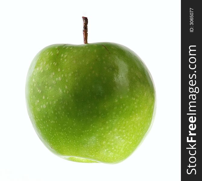 Fresh and tasty green apple