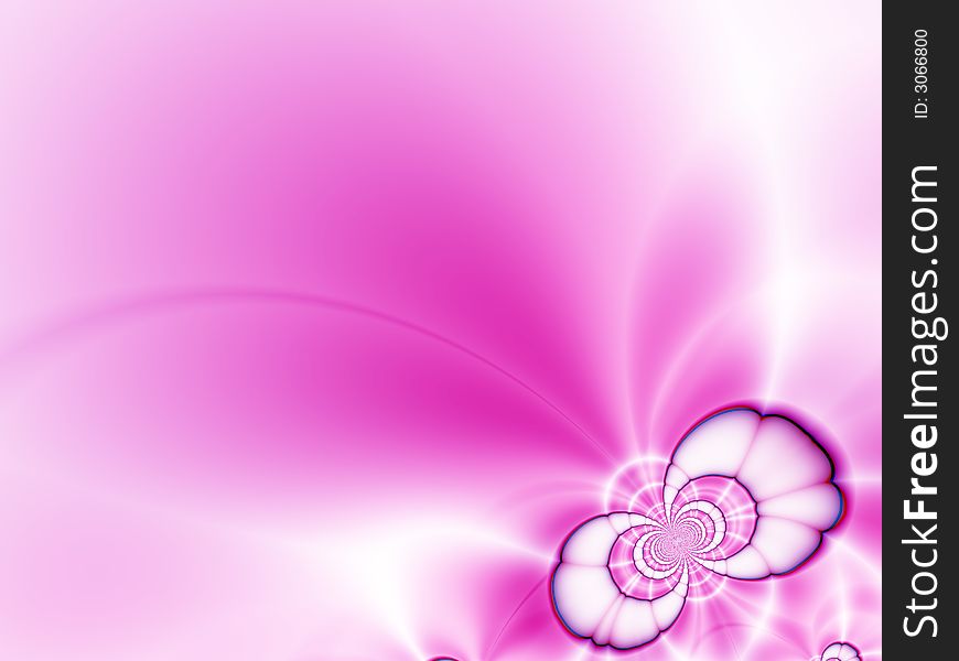 Beautiful pink background.Fractal image. Beautiful pink background.Fractal image