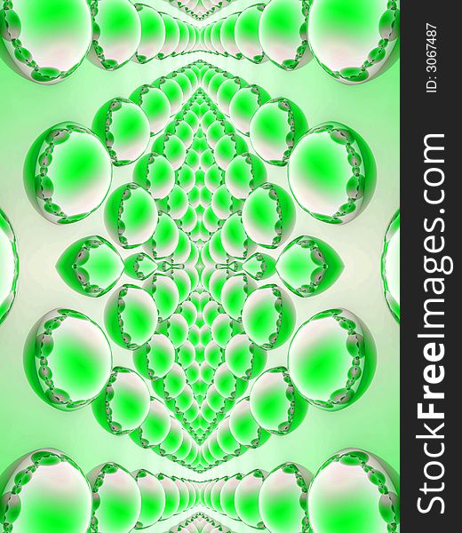 A computer created abstract sphere pattern background. A computer created abstract sphere pattern background.
