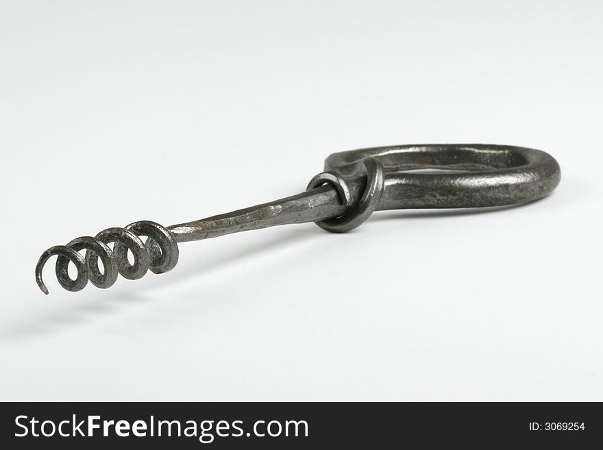 Corkscrew for opening wine bottles