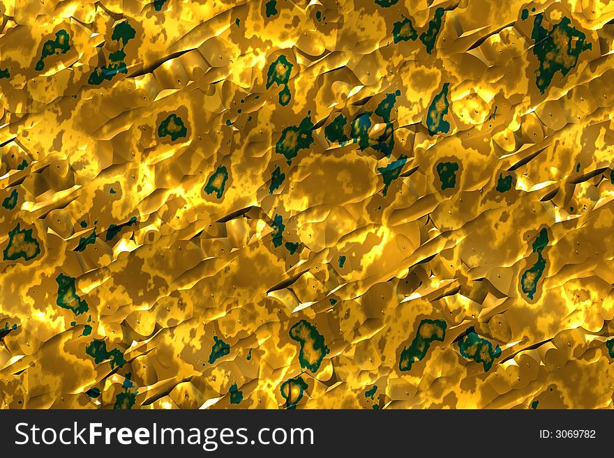 Backgrounds y textures, abstract composition, liquid gold