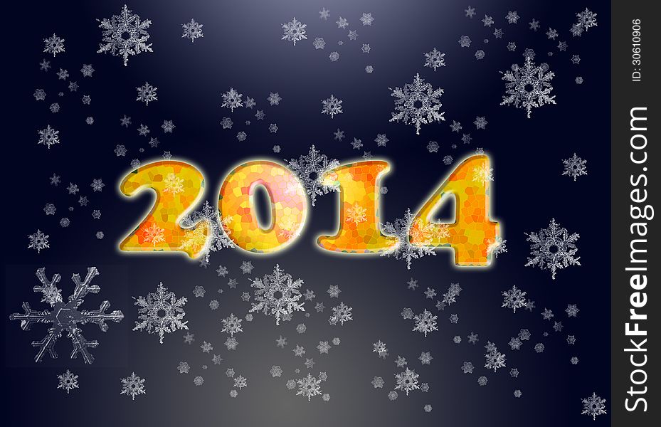 Happy new year and werry crismas. Happy new year and werry crismas