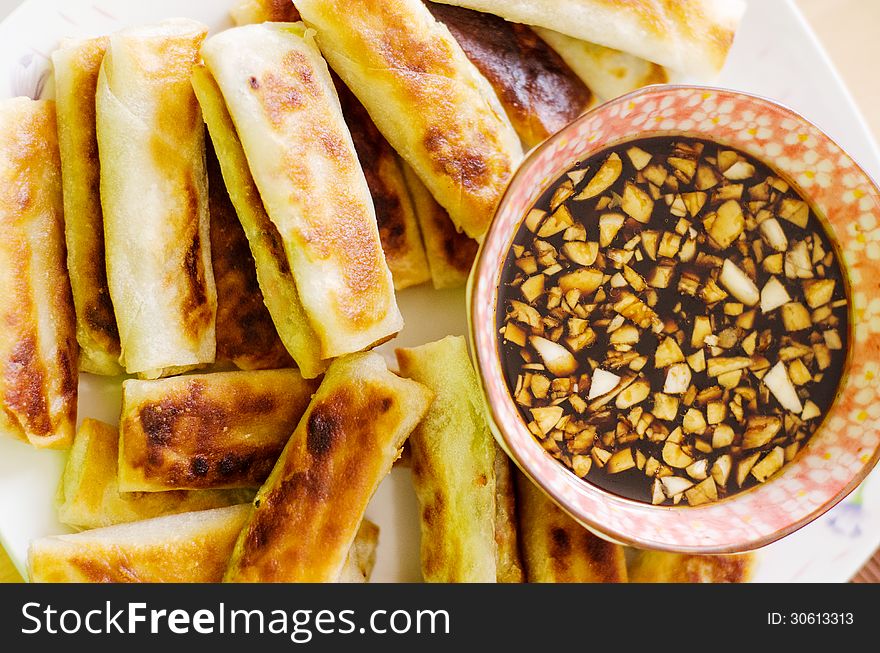 Vegetarian Spring Rolls