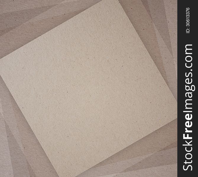 Paper Texture - Brown Paper Sheet