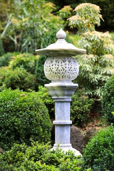 Japanese Garden Lamp Stock Photography Japanese Garden Lamp Stock Photography