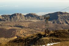 Tenerife Island. The View From Teide Volcano Royalty Free Stock Photos Tenerife Island. The View From Teide Volcano Royalty Free Stock Photos