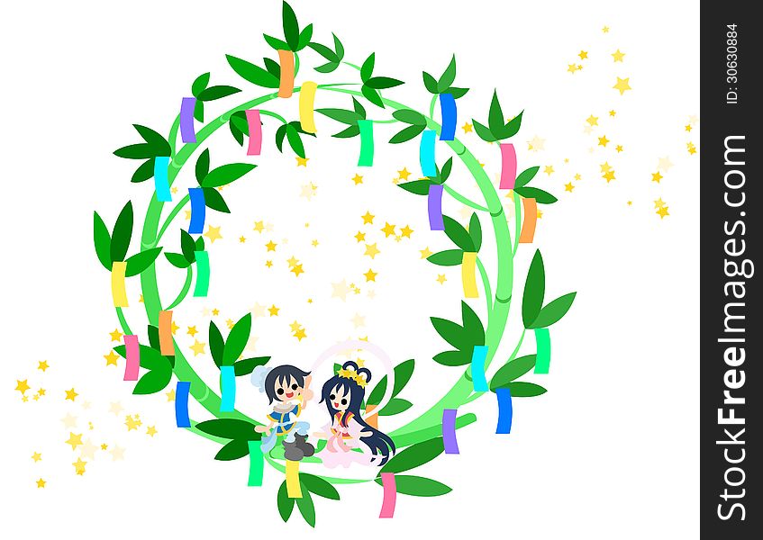 A Star Festival Wreath