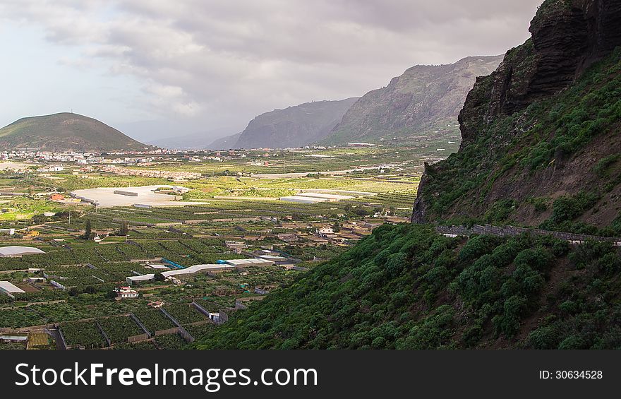 Landscape of Tenerife, Canary Islands