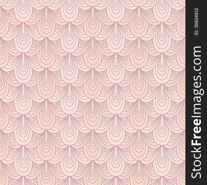 Pink seamless pattern with abstract tracery. Pink seamless pattern with abstract tracery