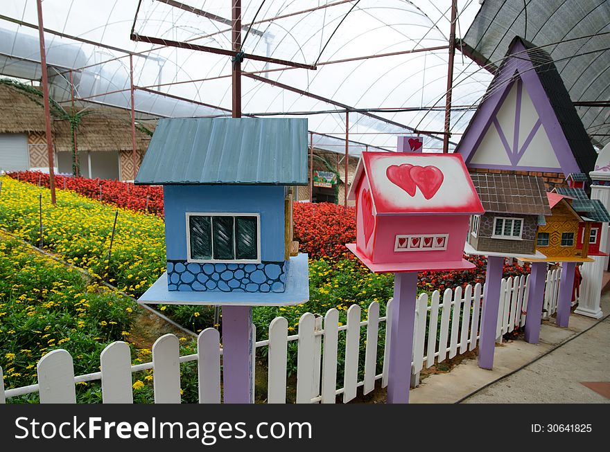 Colorful Mailboxes