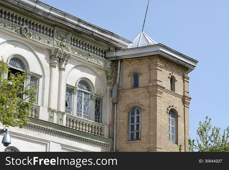 Cossack old quarter building, Tehran, Iran. Cossack old quarter building, Tehran, Iran