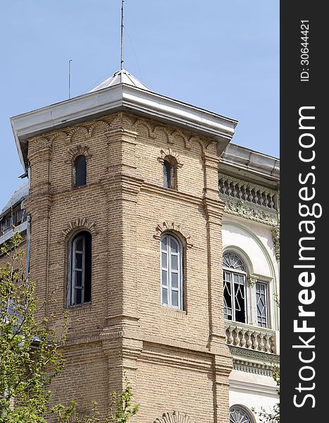 Cossack old quarter building, Tehran, Iran. Cossack old quarter building, Tehran, Iran