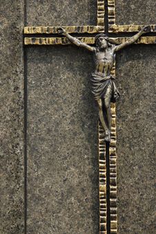 Holy Cross With Crucified Jesus Christ Stock Image Holy Cross With Crucified Jesus Christ Stock Image