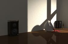 LoudSpeaker Room Royalty Free Stock Images LoudSpeaker Room Royalty Free Stock Images